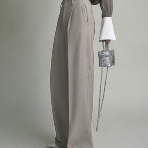 Pocket Straight Leg Split Pants from Commense